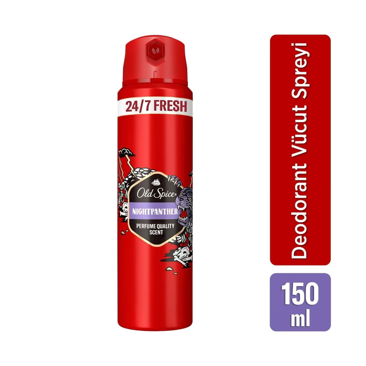 Old Spice Night Panther Erkek Deodorant Sprey 150 ml - Gratis