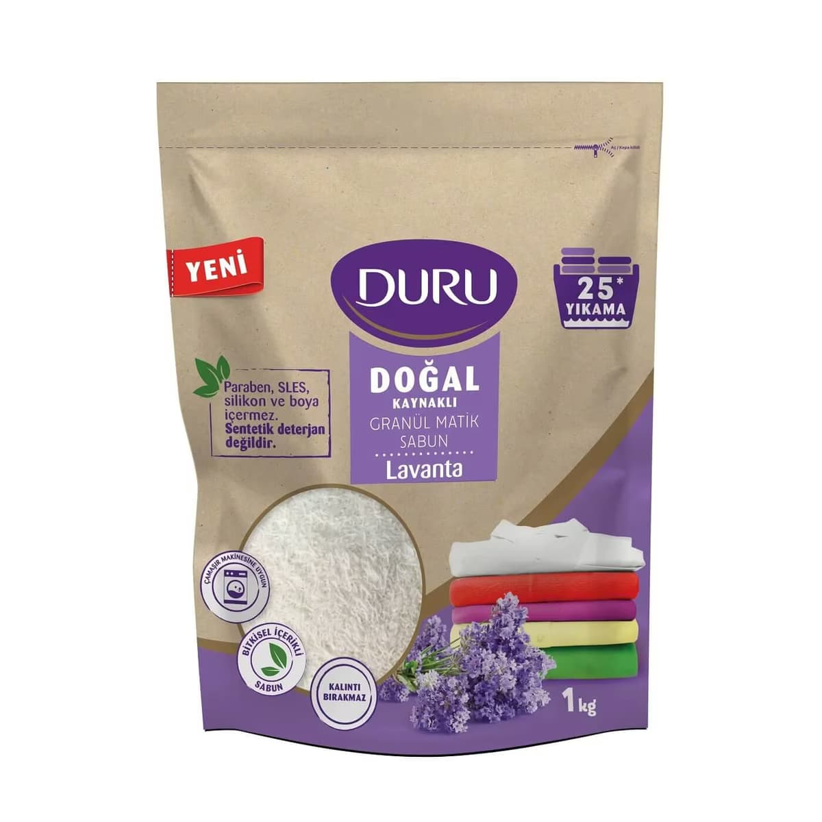 Duru Granül Matik Lavanta 1000 gr
