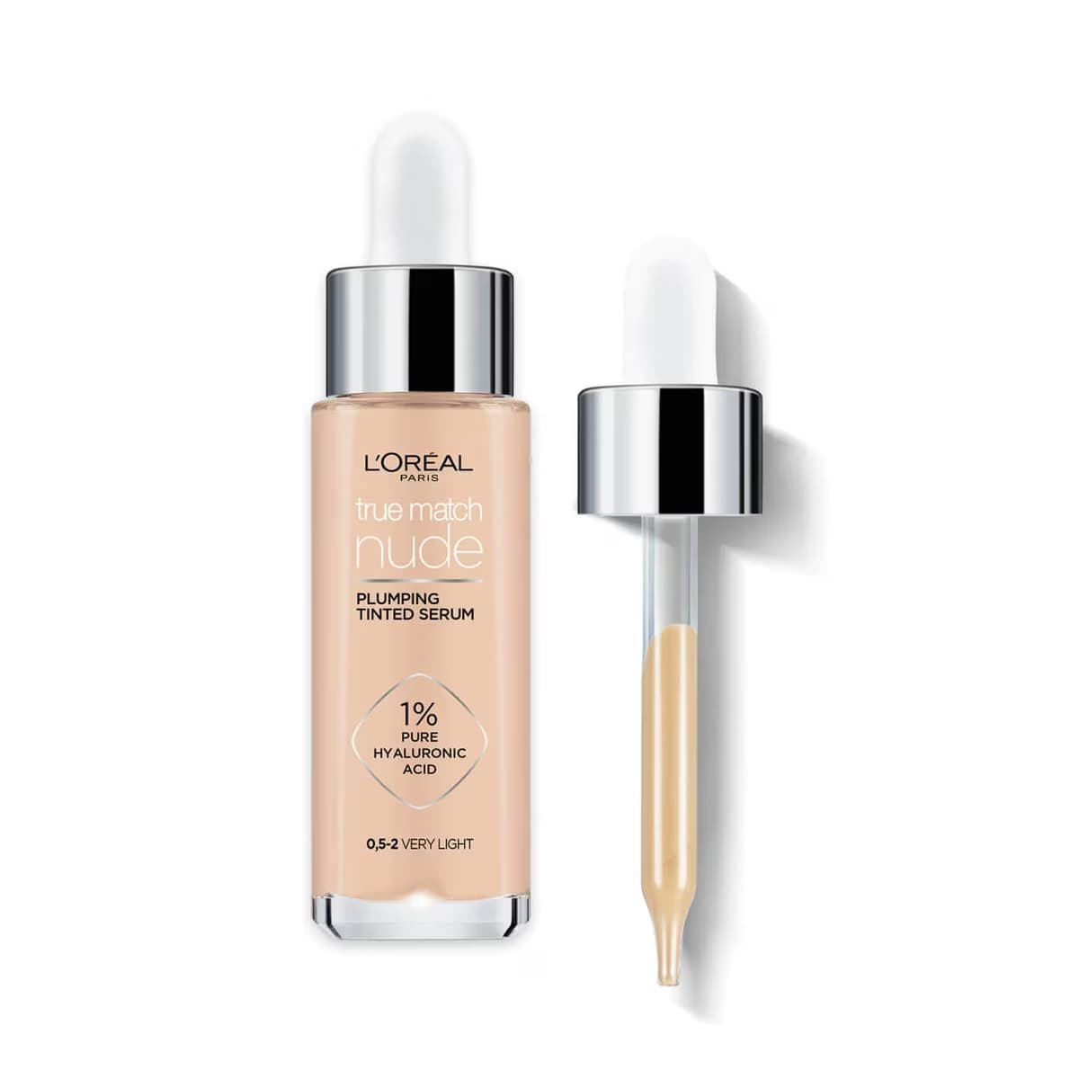 L’Oréal Paris True Match Nude Fondöten Serum 0.5-2 Very Light 31 ml