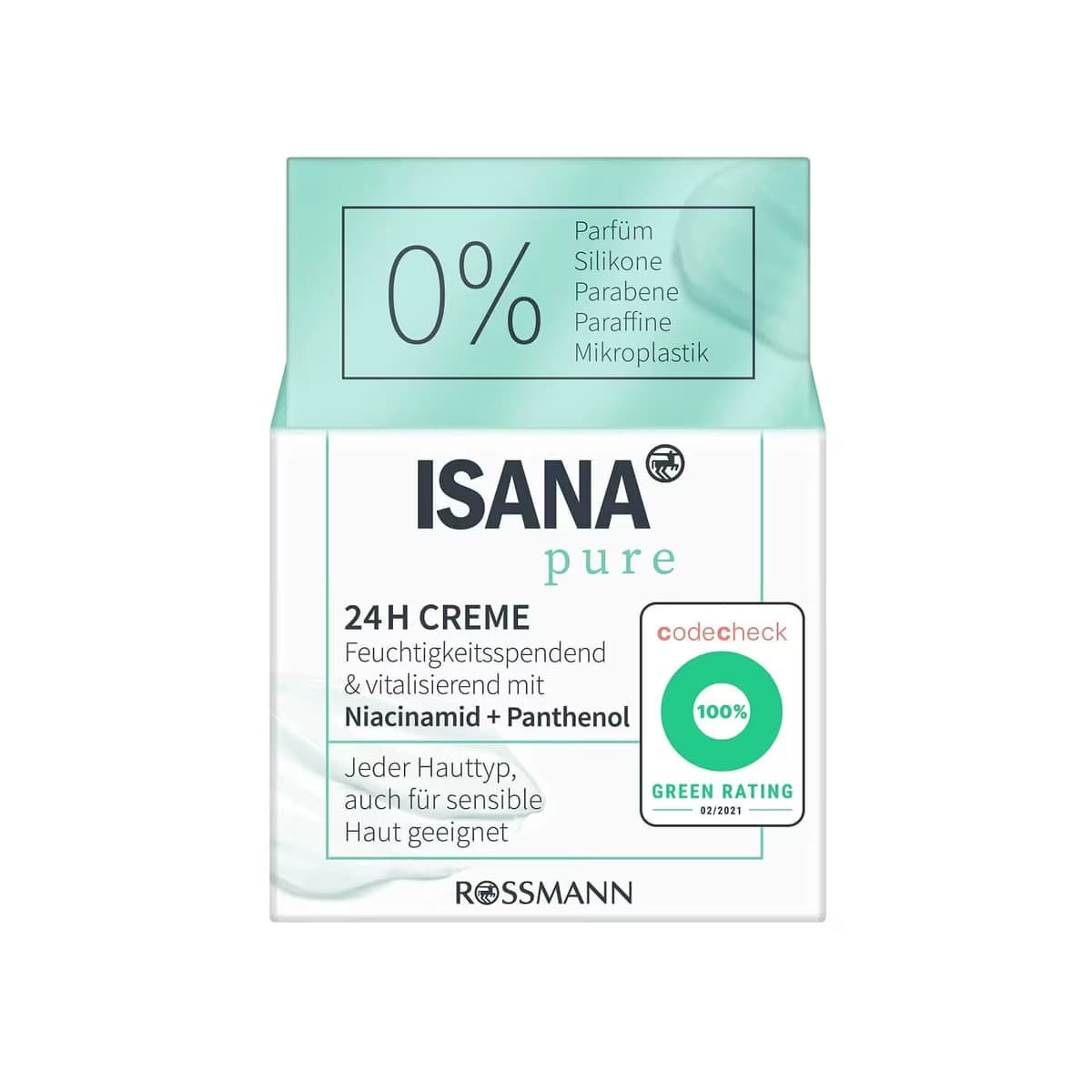 Isana Pure Nemlendirici Krem 24H Niacinamide 50 ml