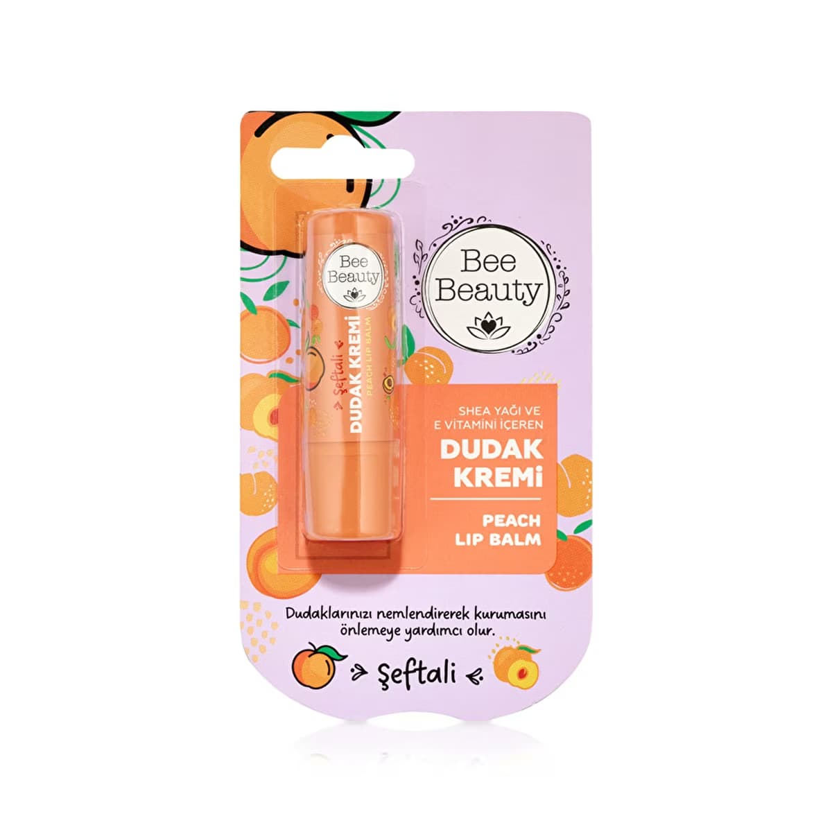Bee Beauty Dudak Kremi Şeftali - Gratis