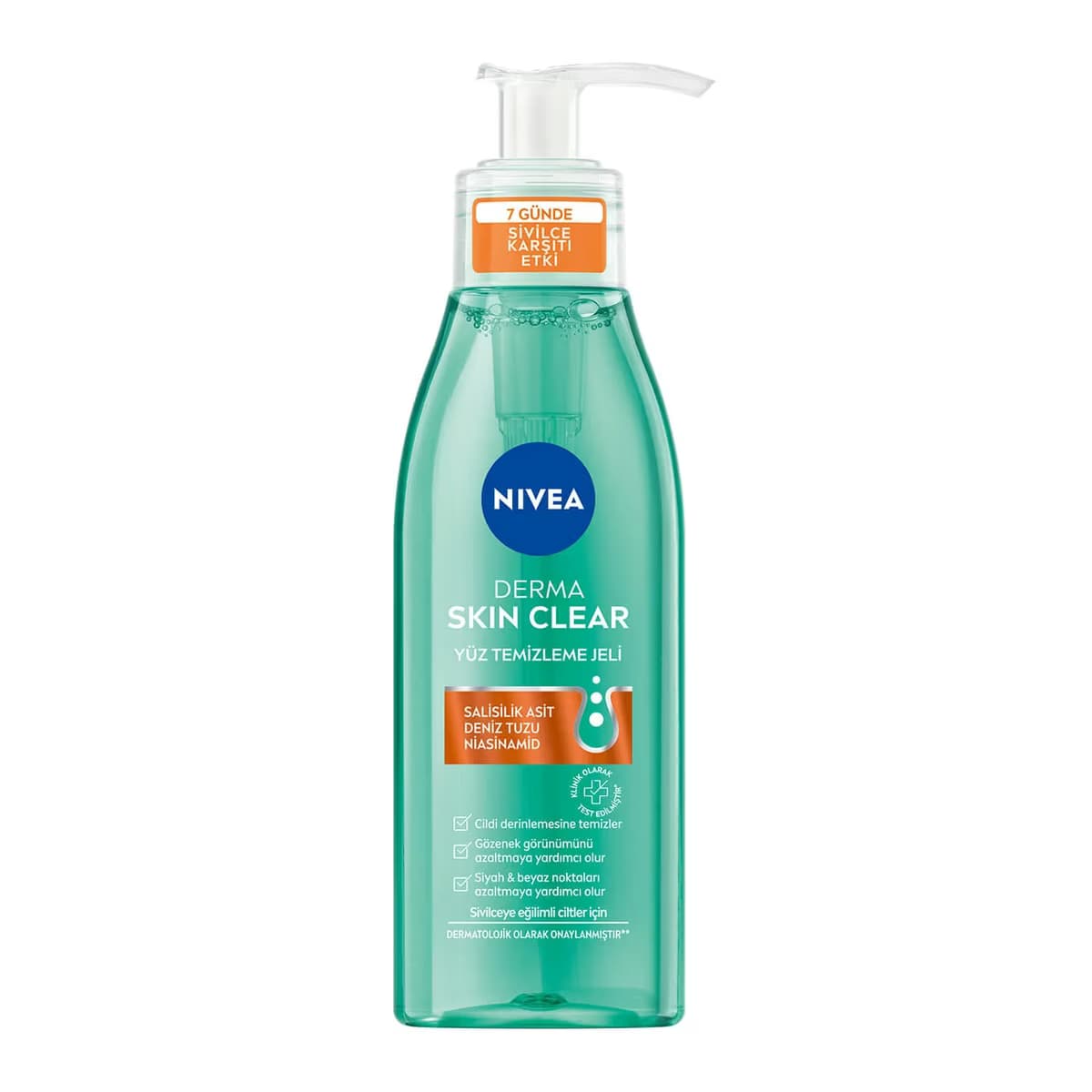Nivea Derma Skin Clear Sivilce Karşıtı Yüz Temizleme Jeli 150 ml
