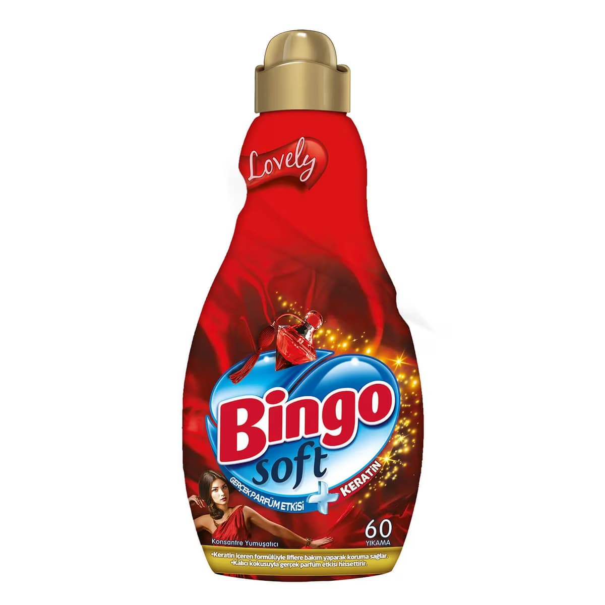 Bingo Soft Konsantre Çamaşır Yumuşatıcısı Lovely, 1440 ml