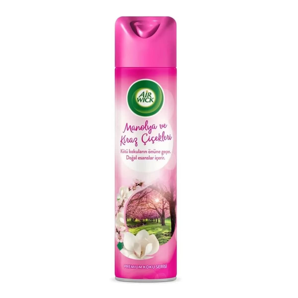 Air Wick Aerosol Oda Spreyi Manolya ve Kiraz Çiçekleri 300 ml