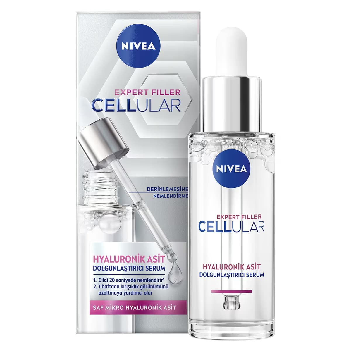 Nivea Dolgunlaştırıcı Serum Cellular Expert Filler 30 ml