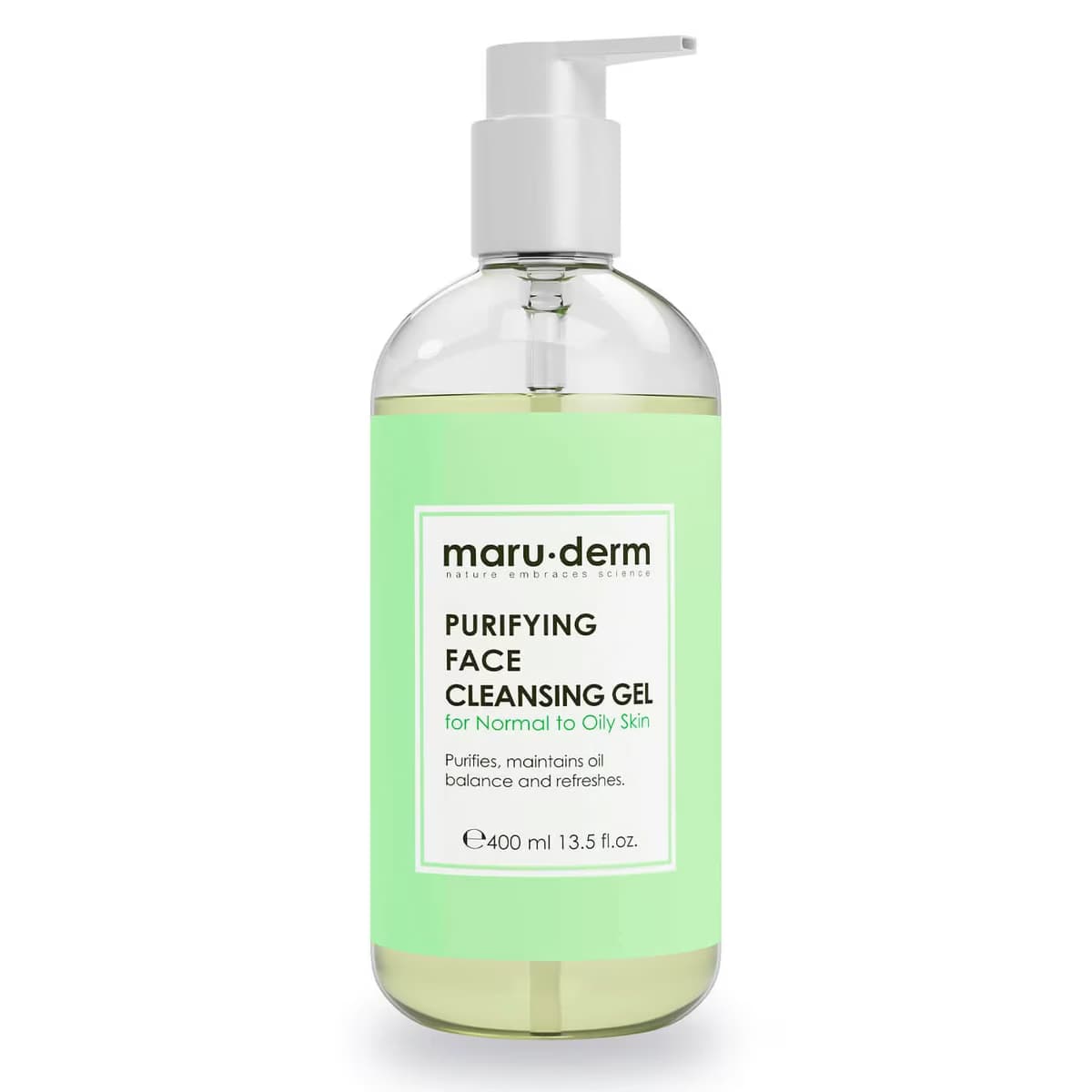 Maruderm Yüz Temizleme Jeli Karma ve Yağlı Ciltlere Özel Salisilik Asit 400 ml