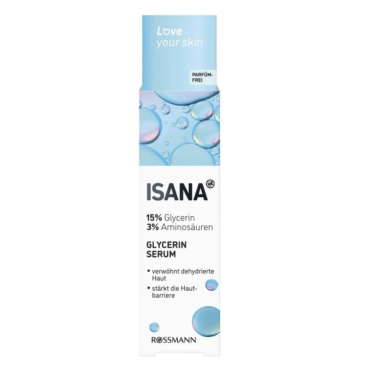 Isana Love Your Skin Serum Gliserin Amino Asit 30 ml