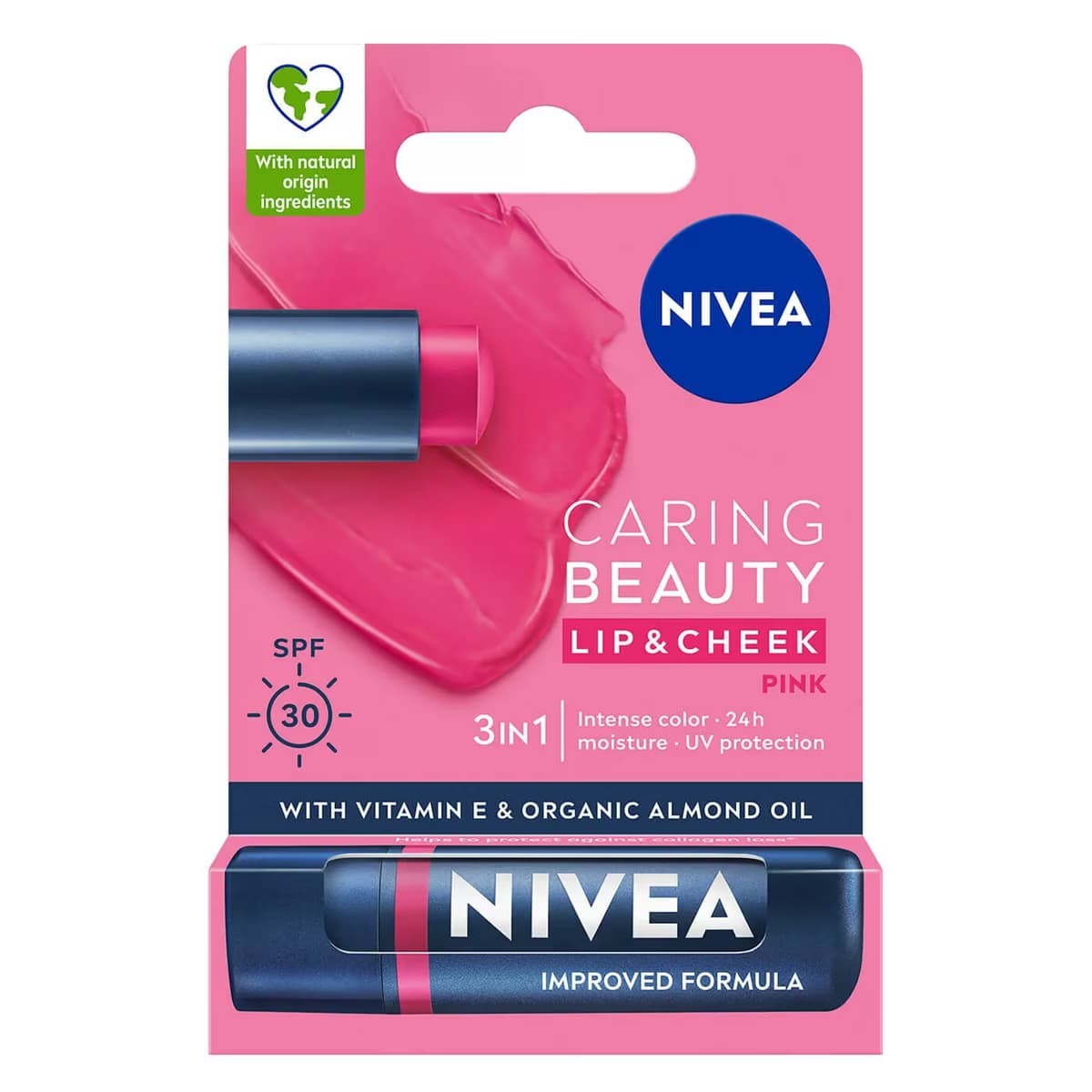 Nivea Renkli Dudak Bakım Kremi Pembe