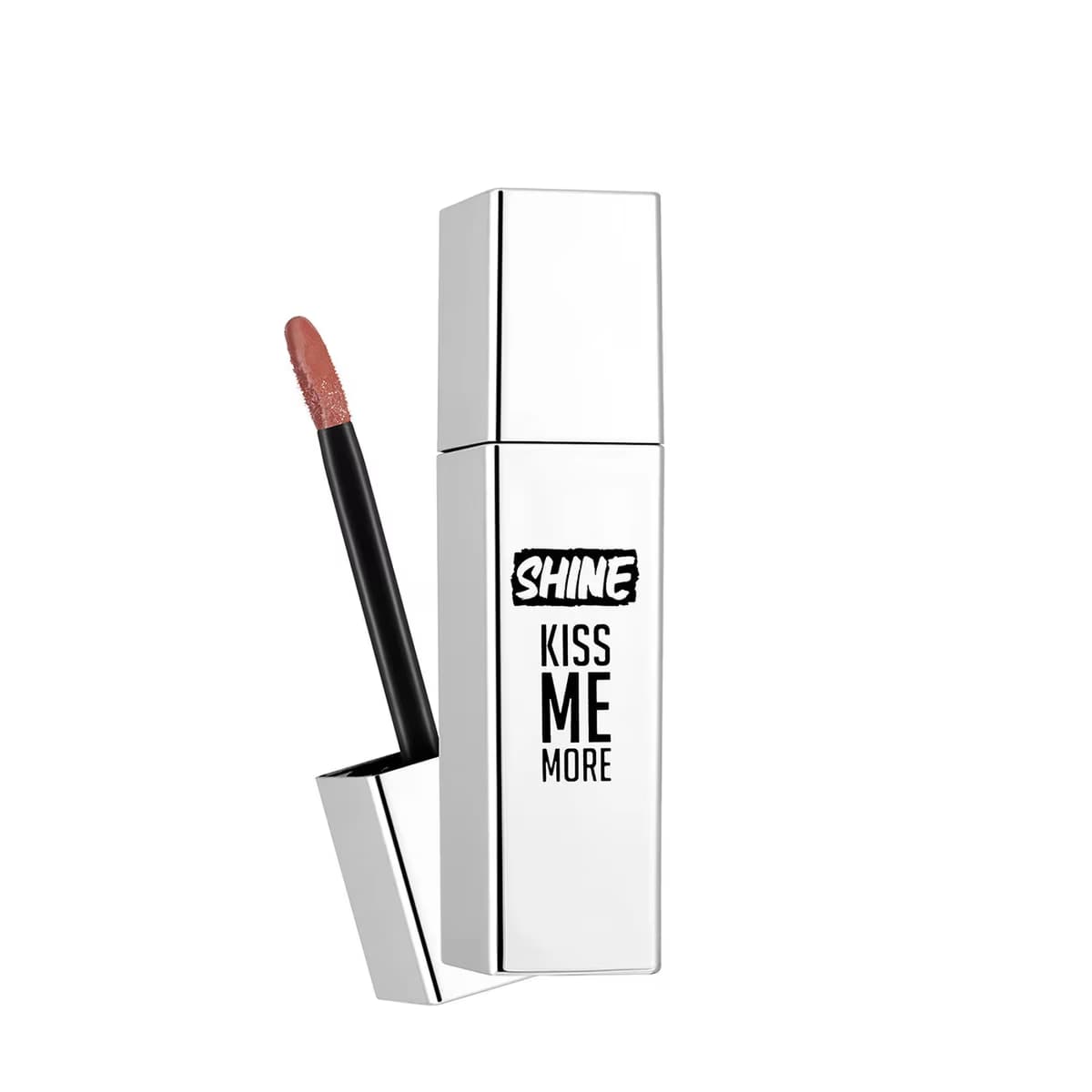 Flormar Shine Kiss Me More Uzun Süre Kalıcı Parlak Likit Ruj 009 Coffe&Talk