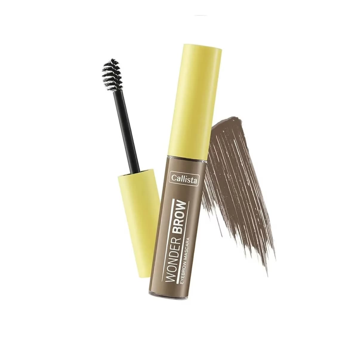 Callista Wonder Brow Eyebrow Mascara Kaş Maskarası 01 Açık Kahve