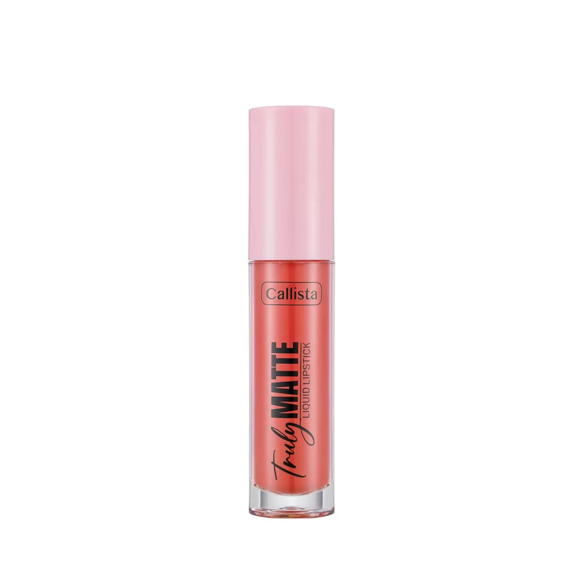 Callista Truly Matte Liquid Lipstick Mat Likit Ruj 405 Peachy Queen Pembe