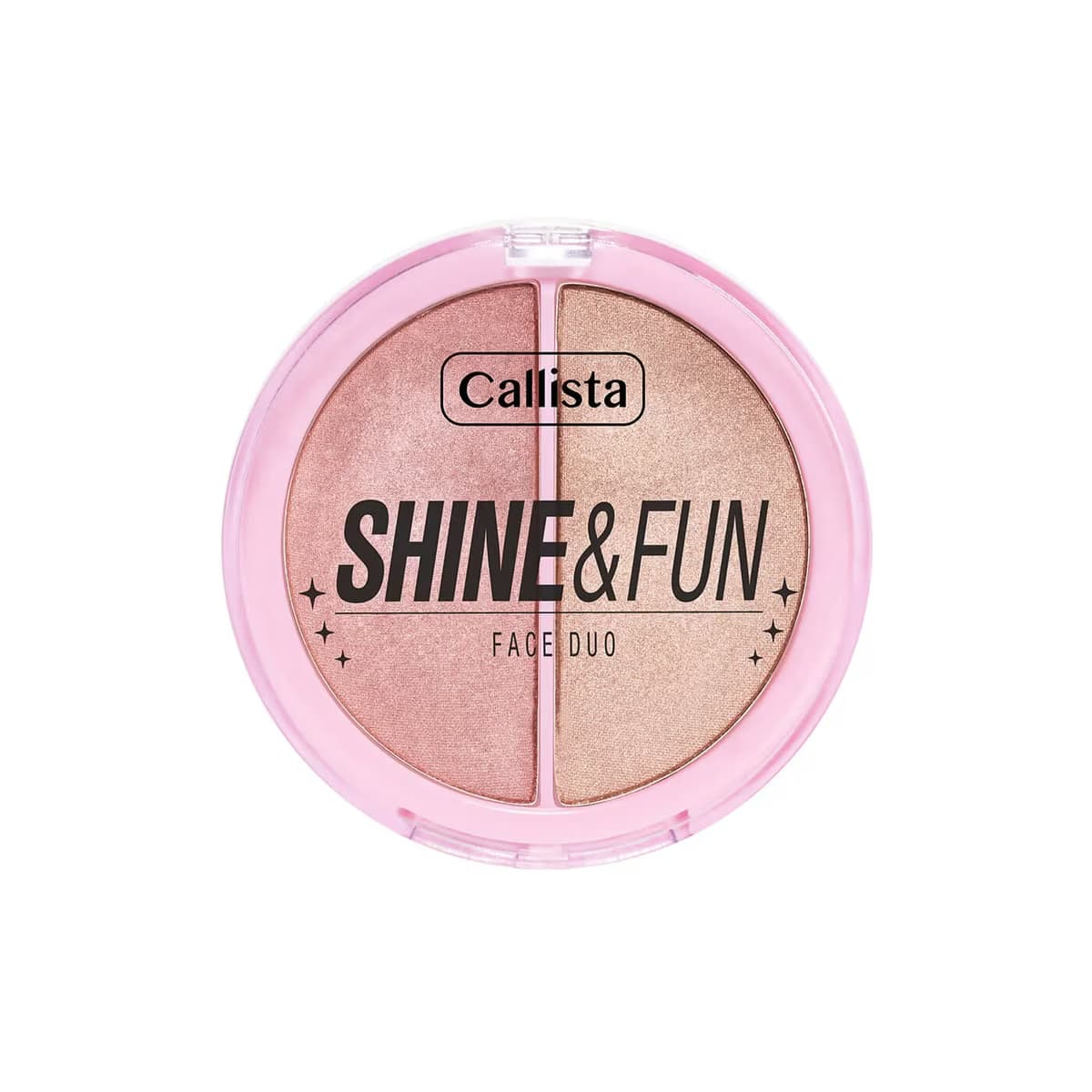 Callista Shine & Fun Face Duo Allık & Aydınlatıcı Paleti 130 Shine Squad