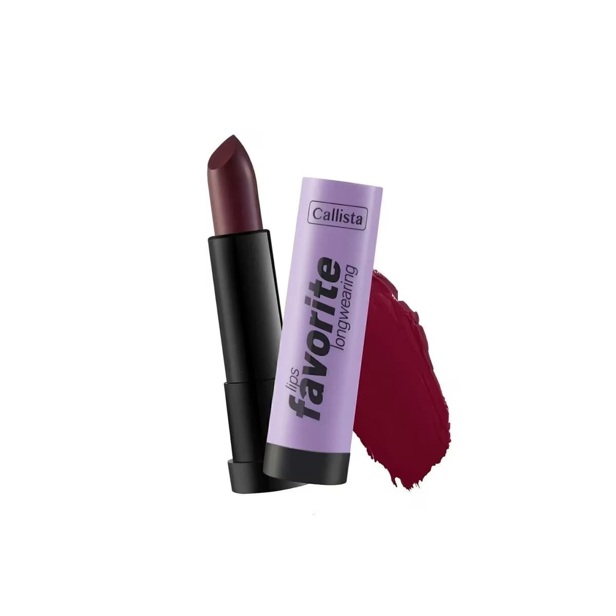 Callista Lips Favorite Longwearing Lipstick Ruj 308 Vampy Like Bordo