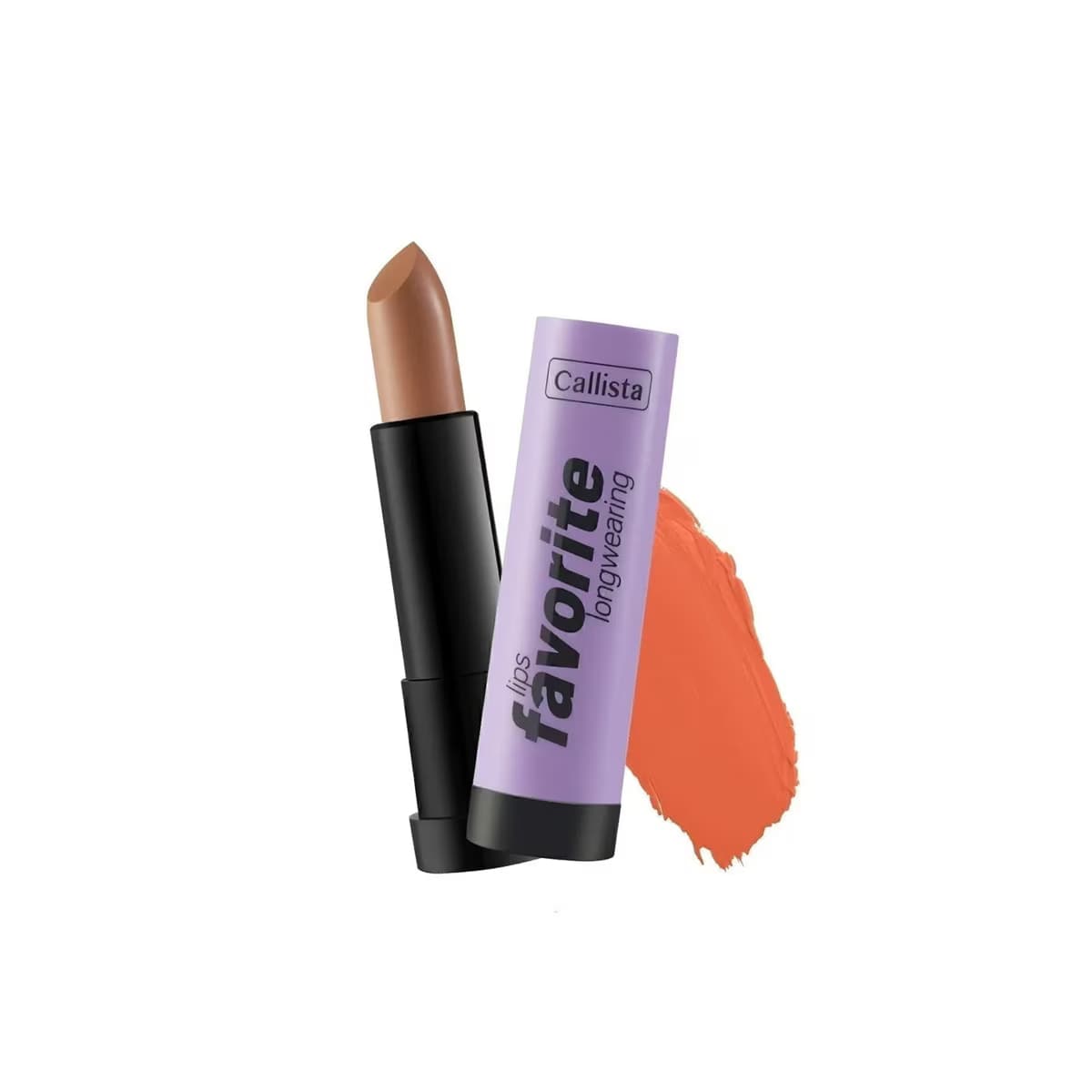 Callista Lips Favorite Longwearing Lipstick Ruj 307 Coffee With Cream Nude