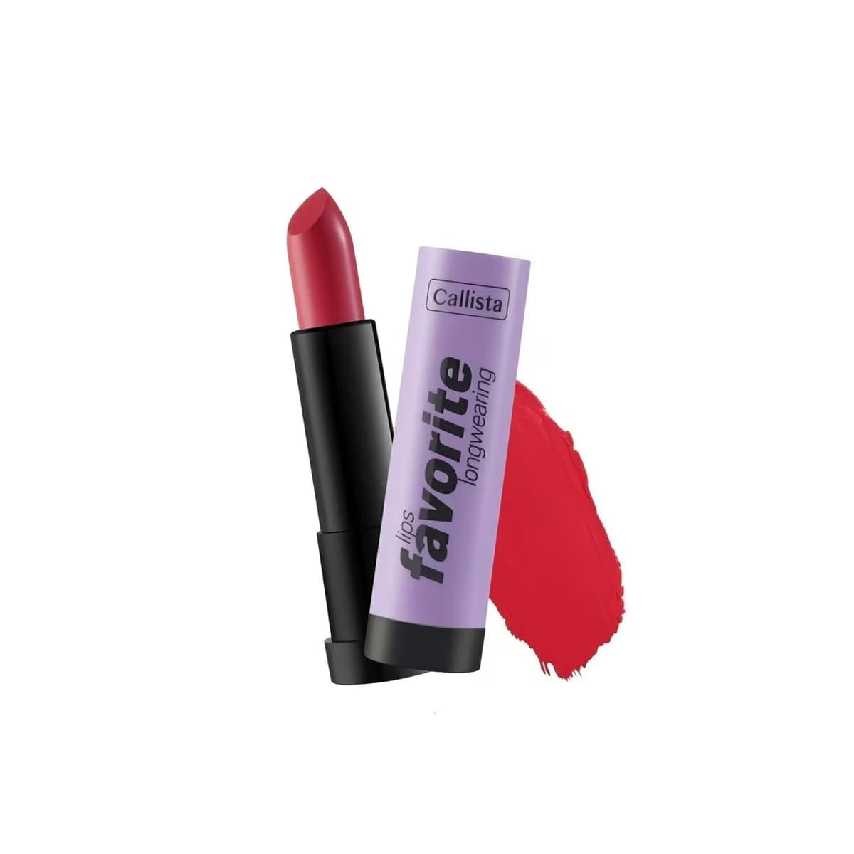 Callista Lips Favorite Longwearing Lipstick Ruj 305 Happy Mantra Pembe
