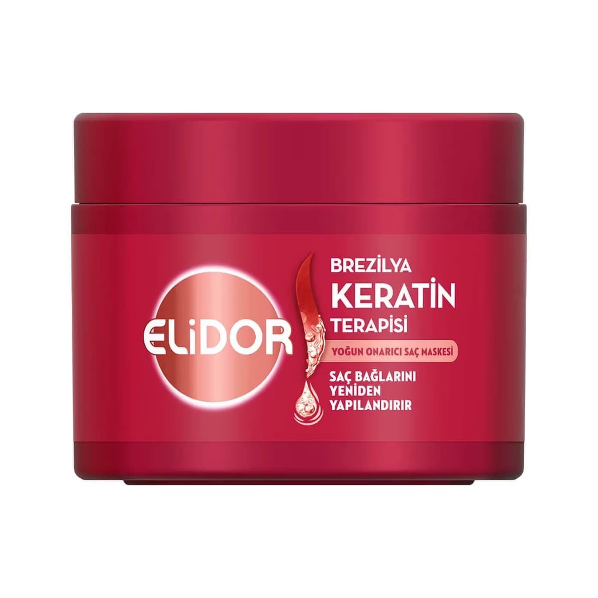 Elidor Saç Bakım Maskesi Yoğun Onarıcı Brezilya Keratin Terapisi 220 ml