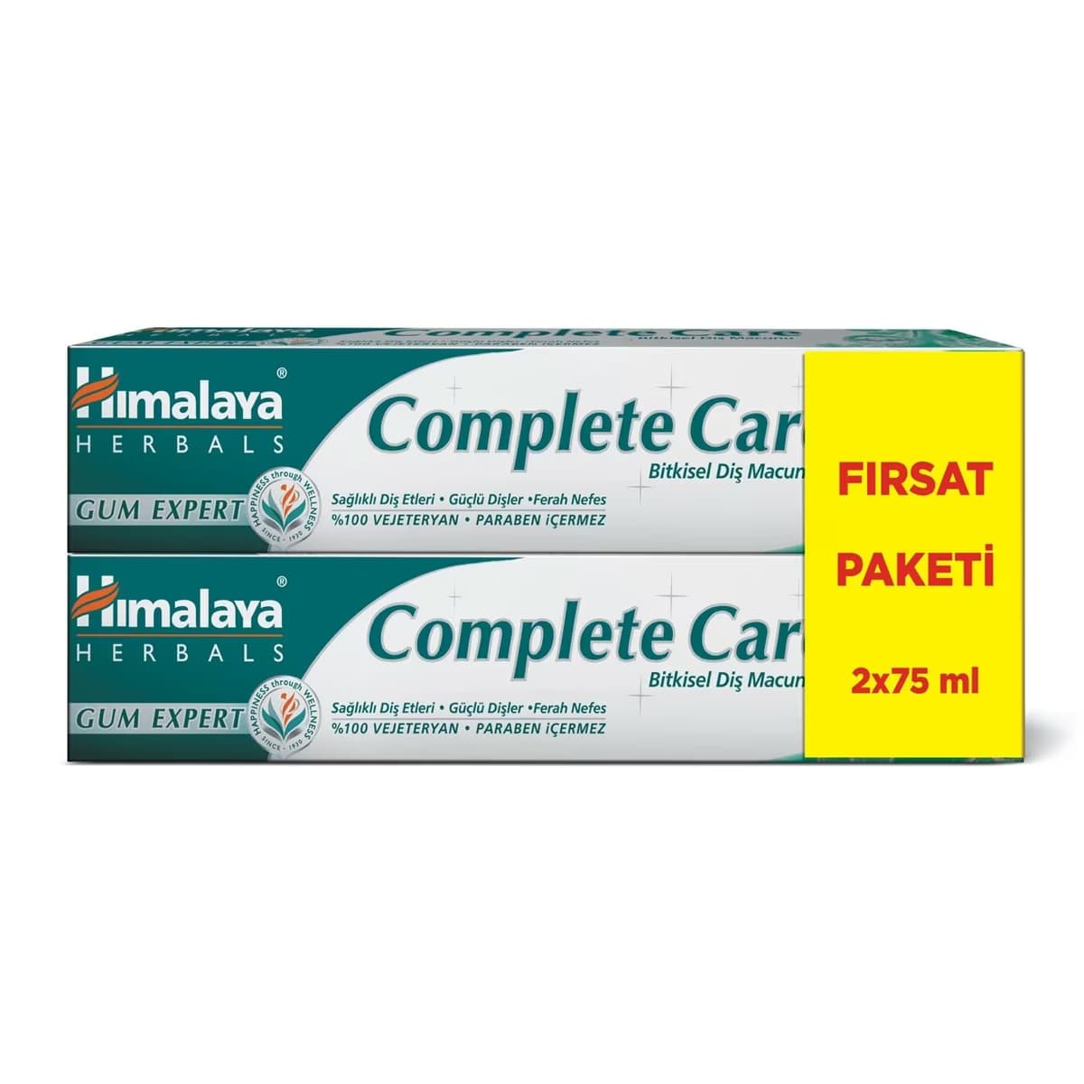 Himalaya Diş Macunu Bitkisel Complete Care 75 ml x2