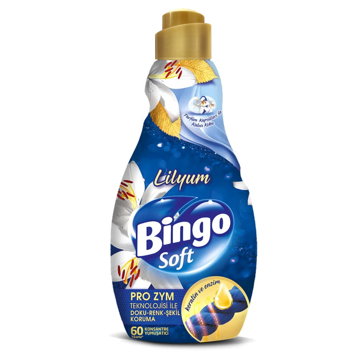 Bingo Soft Konsantre Çamaşır Yumuşatıcısı Lilyum, 1440 ml