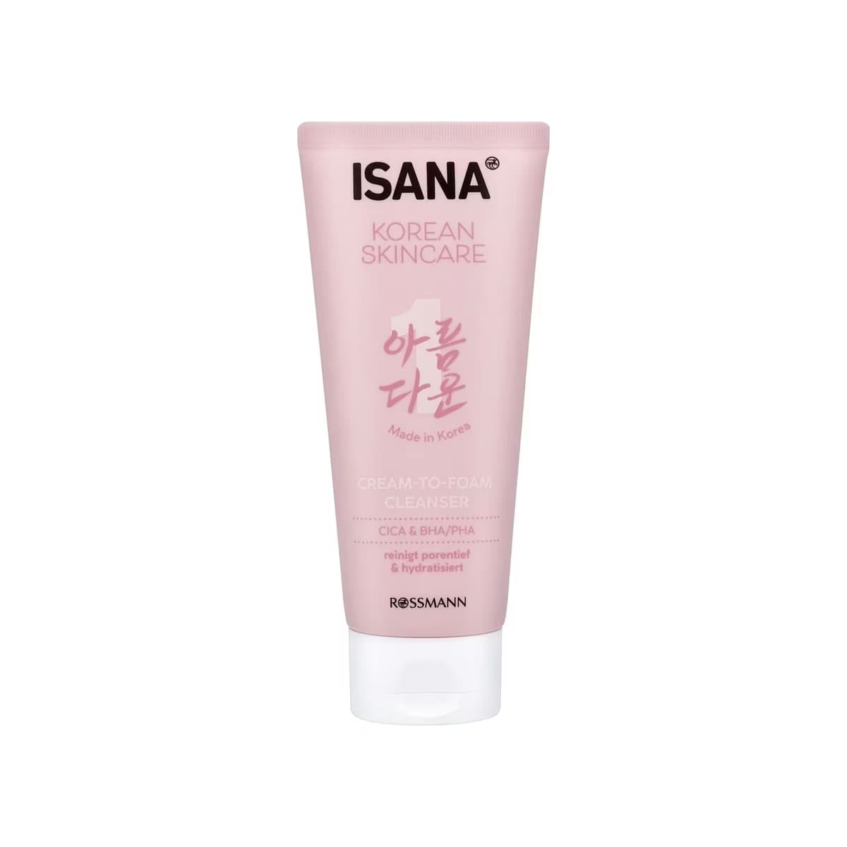 Isana Korean Skincare Köpük Temizleyici Kremsi Cica & BHA 150 ml