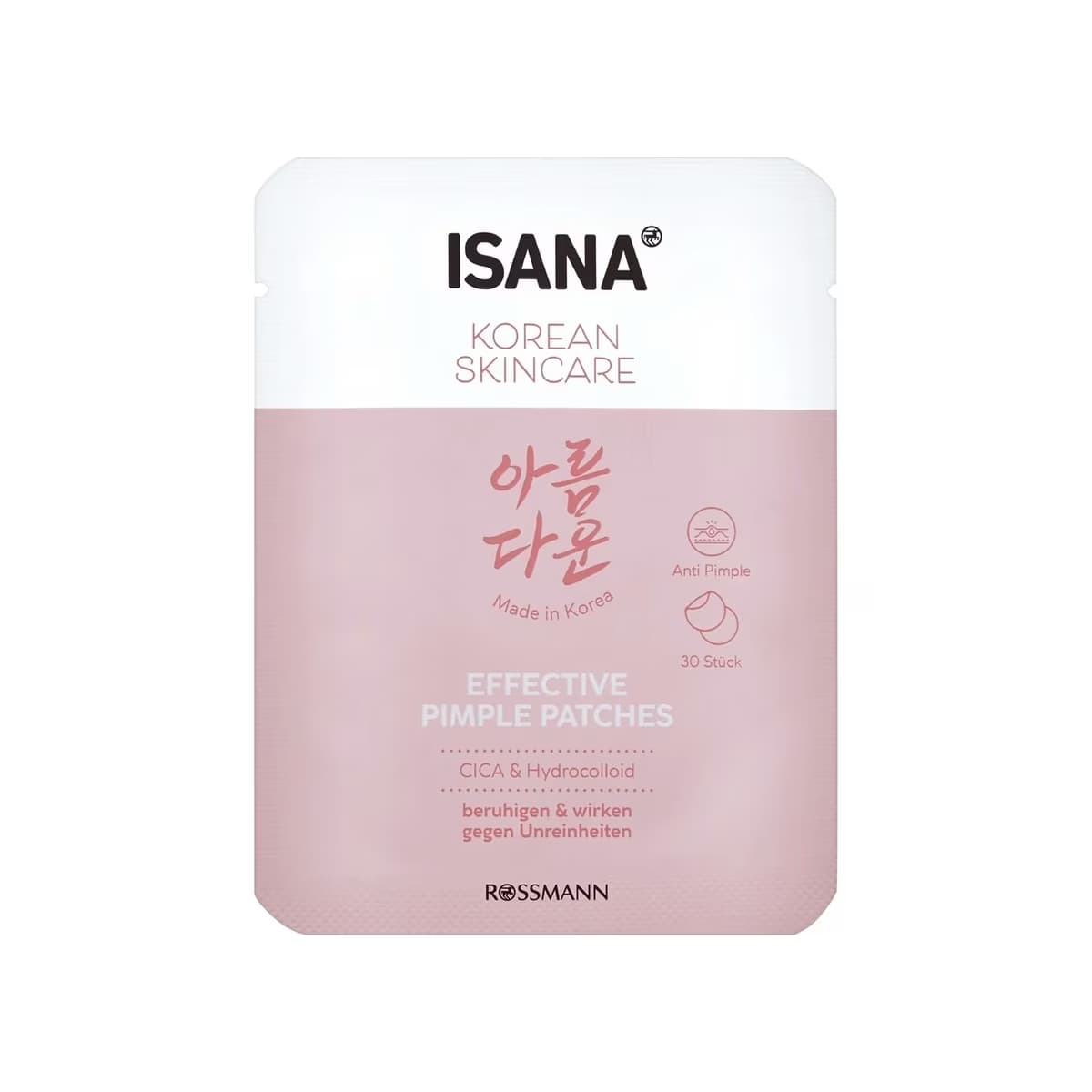 Isana Korean Skincare Akne Bandı Cica & Hidrokolloid 30'lu