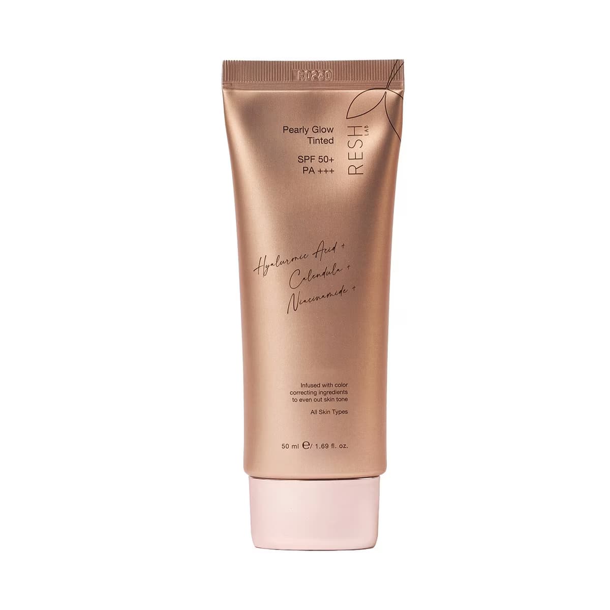Resh Lab Pearly Glow Tinted SPF50+ PA+++ Dark 50 ml